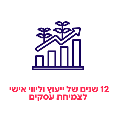 12 שנים של ייעוץ לויווי אישי לצמיחת עסקים